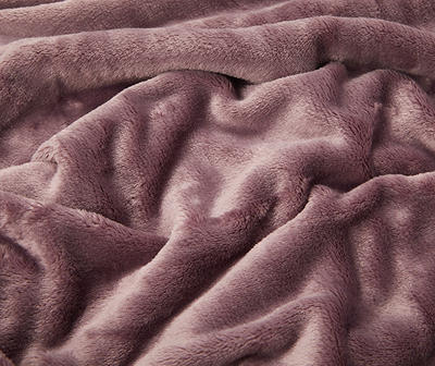 Purple Queen/King Velvet Plush Blanket
