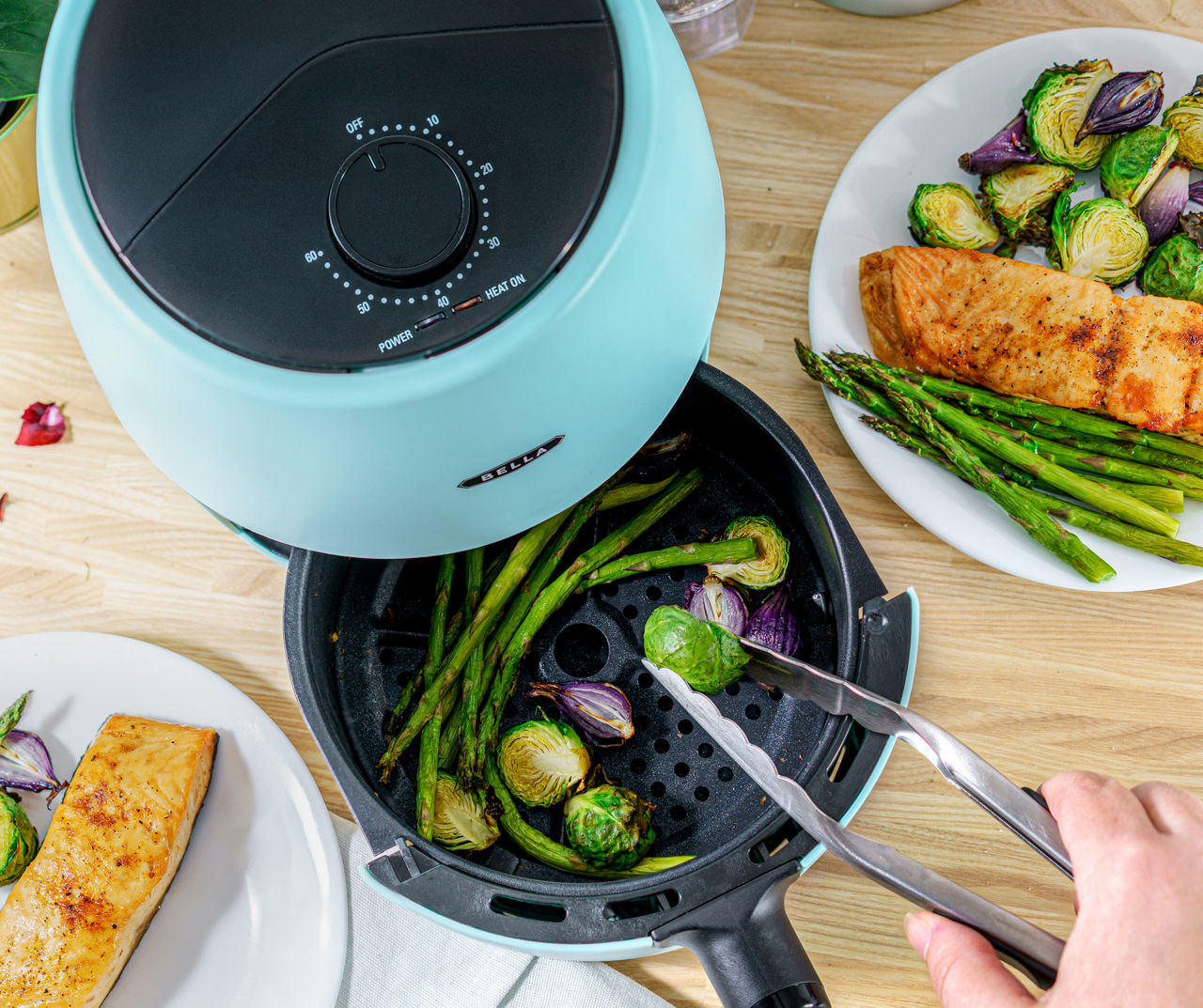 Bella Blue Air Fryer, 2-Qt.