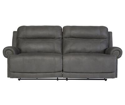 Austere Gray 2-Seat Reclining Sofa