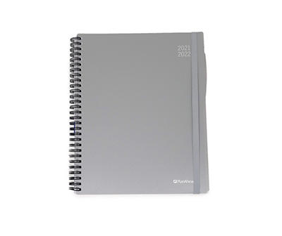 Large Solid Cool Grey Planner