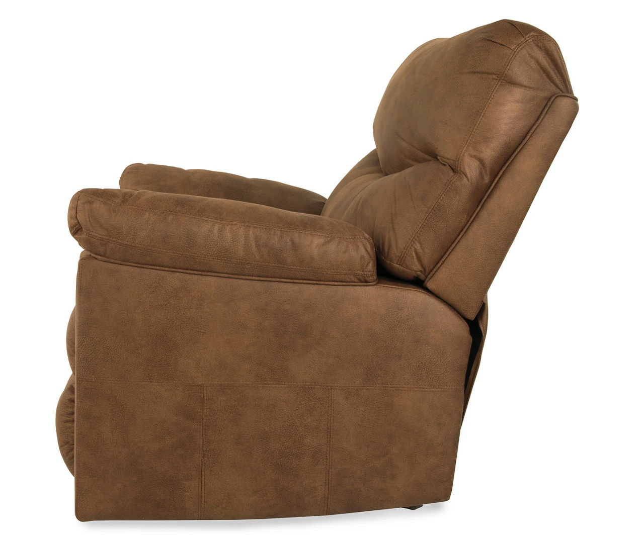 Boxberg Bark Faux Leather Rocker Recliner