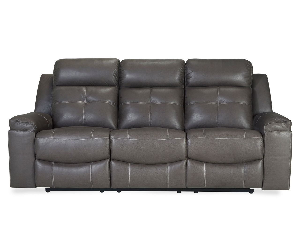 Signature Design By Ashley Jesolo Gray Reclining Sofa Big Lots
