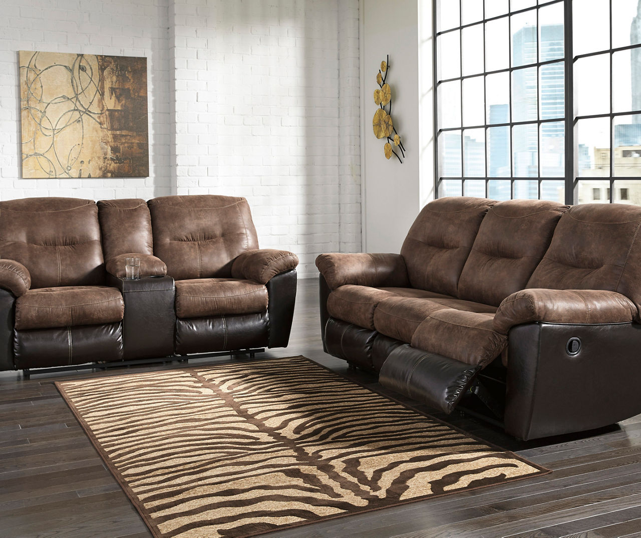 Big lots deals leather loveseat