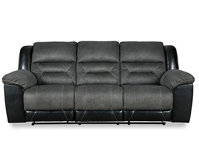 Earhart Faux Leather Reclining Sofa