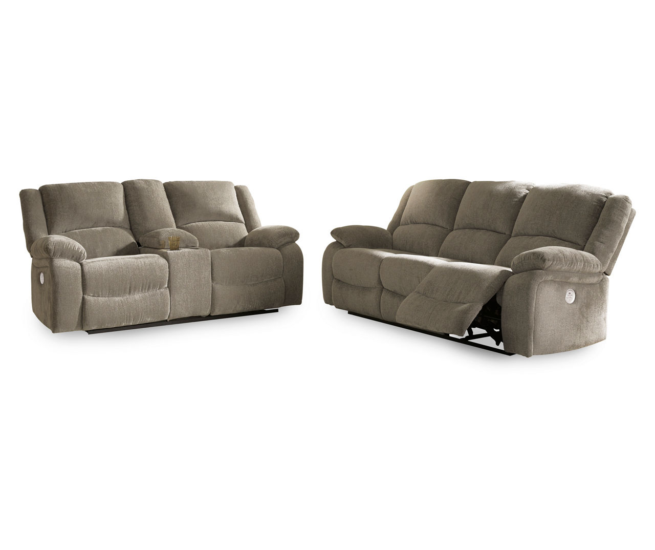 Big lots reclining loveseat deals with console