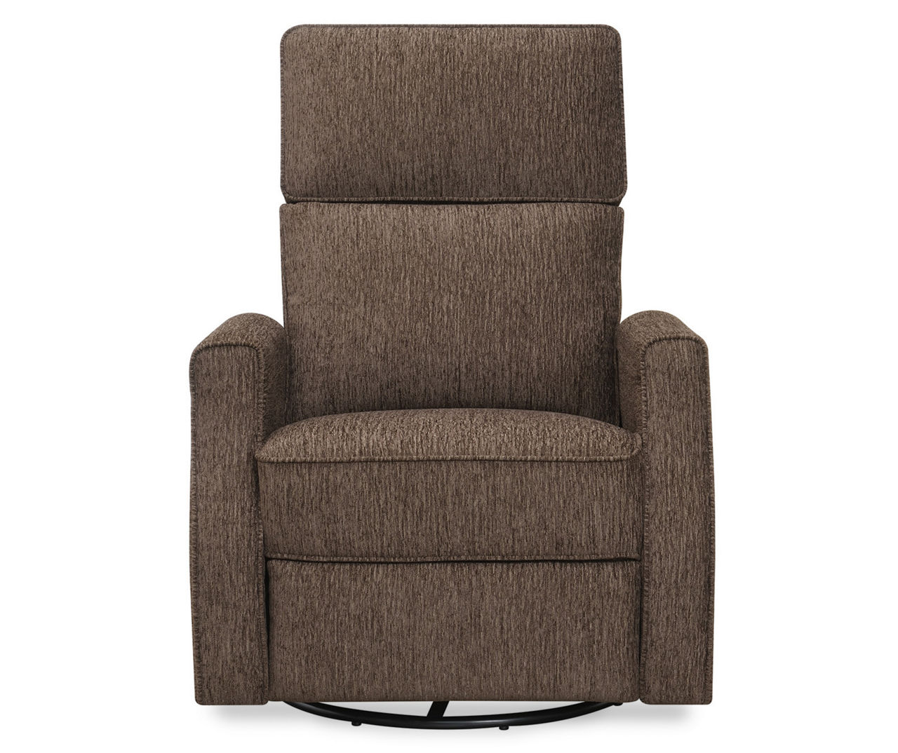 Stratolounger hudson chocolate swivel best sale rocker recliner