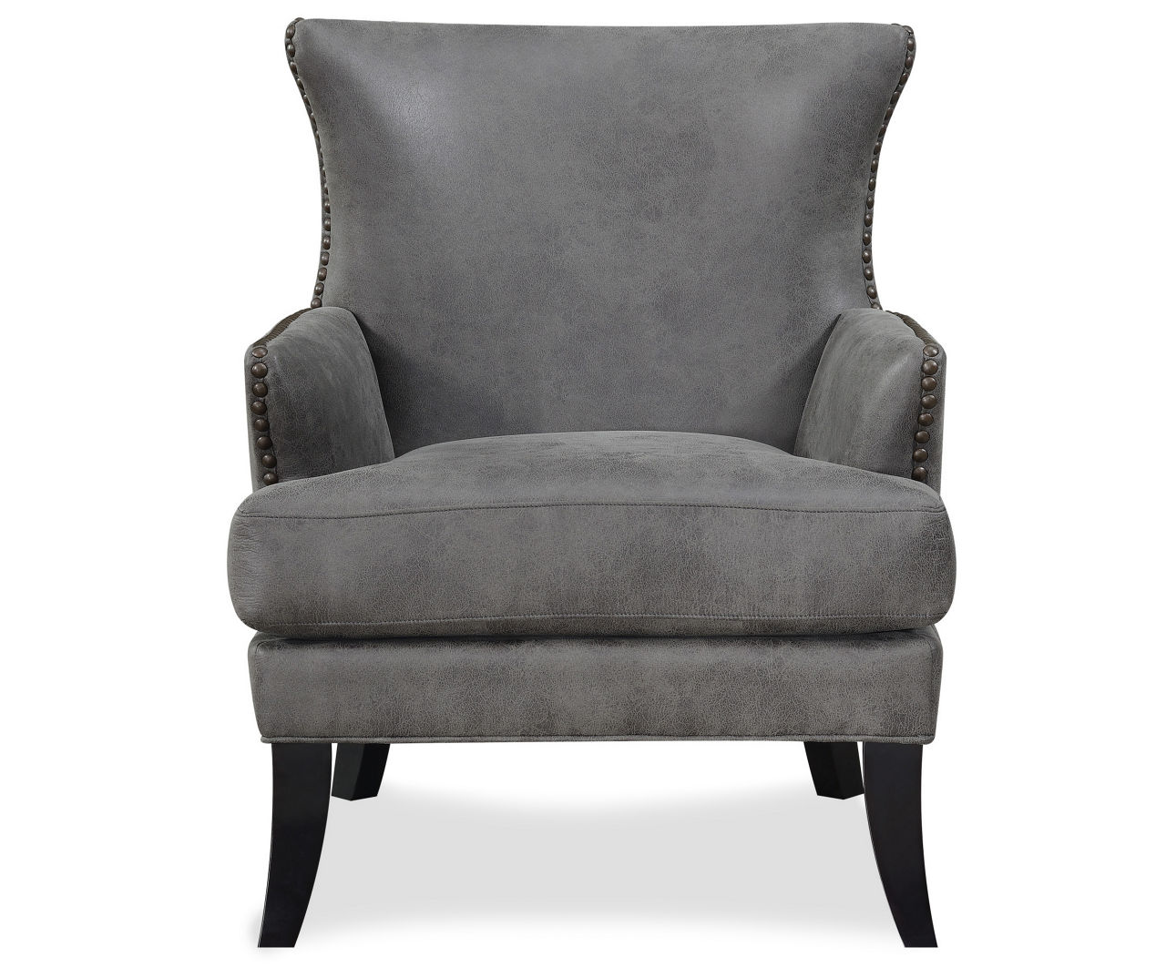 Charcoal gray accent online chair