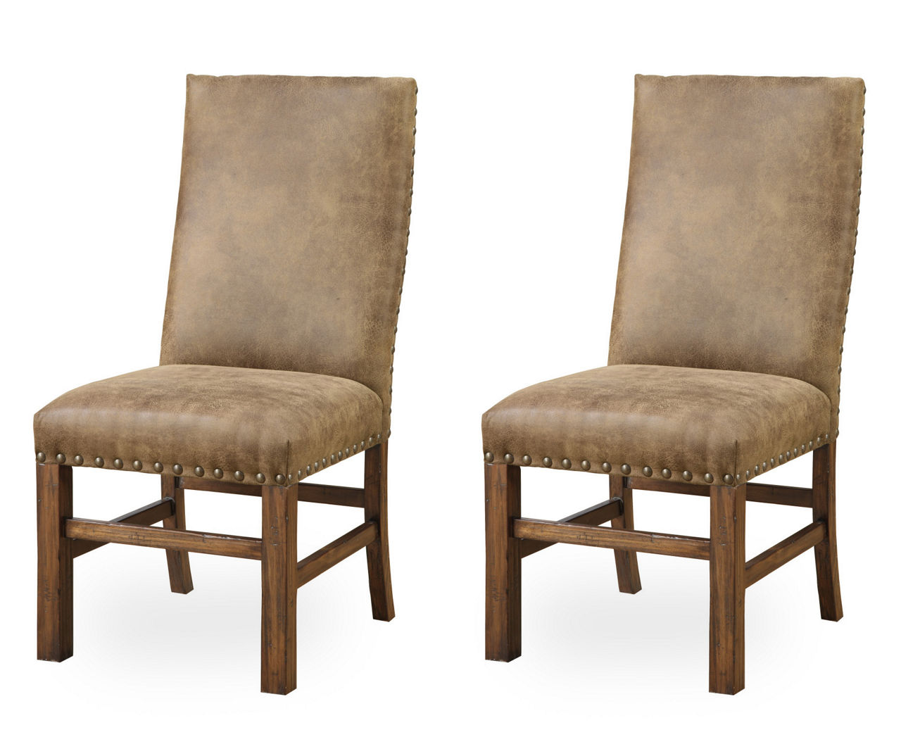 Rustic deals dining chairs