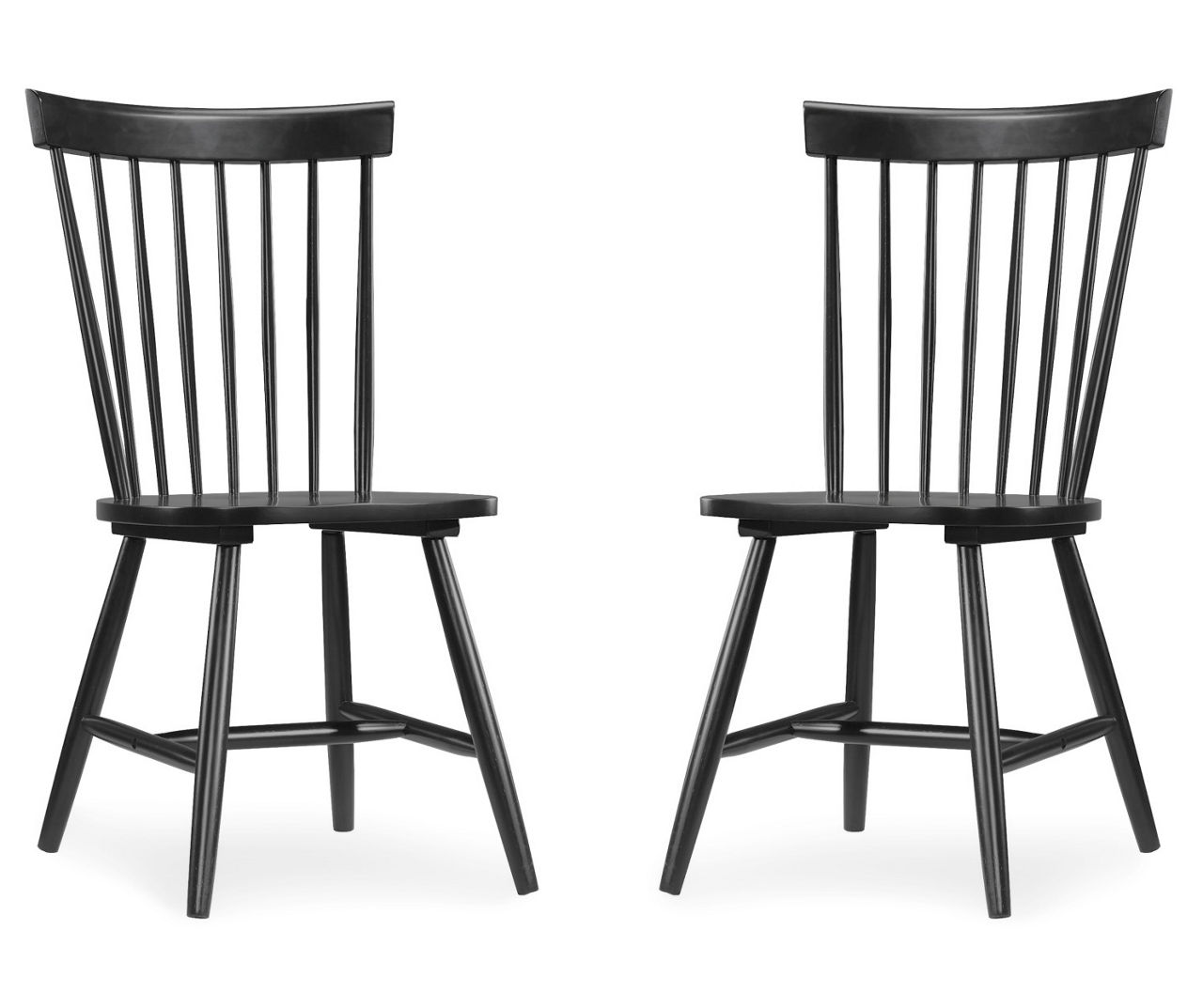 Willow River Springfield Black Dining Chairs, 2Pack Big Lots