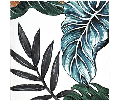 Palm Leaf 2-Piece Canvas Set