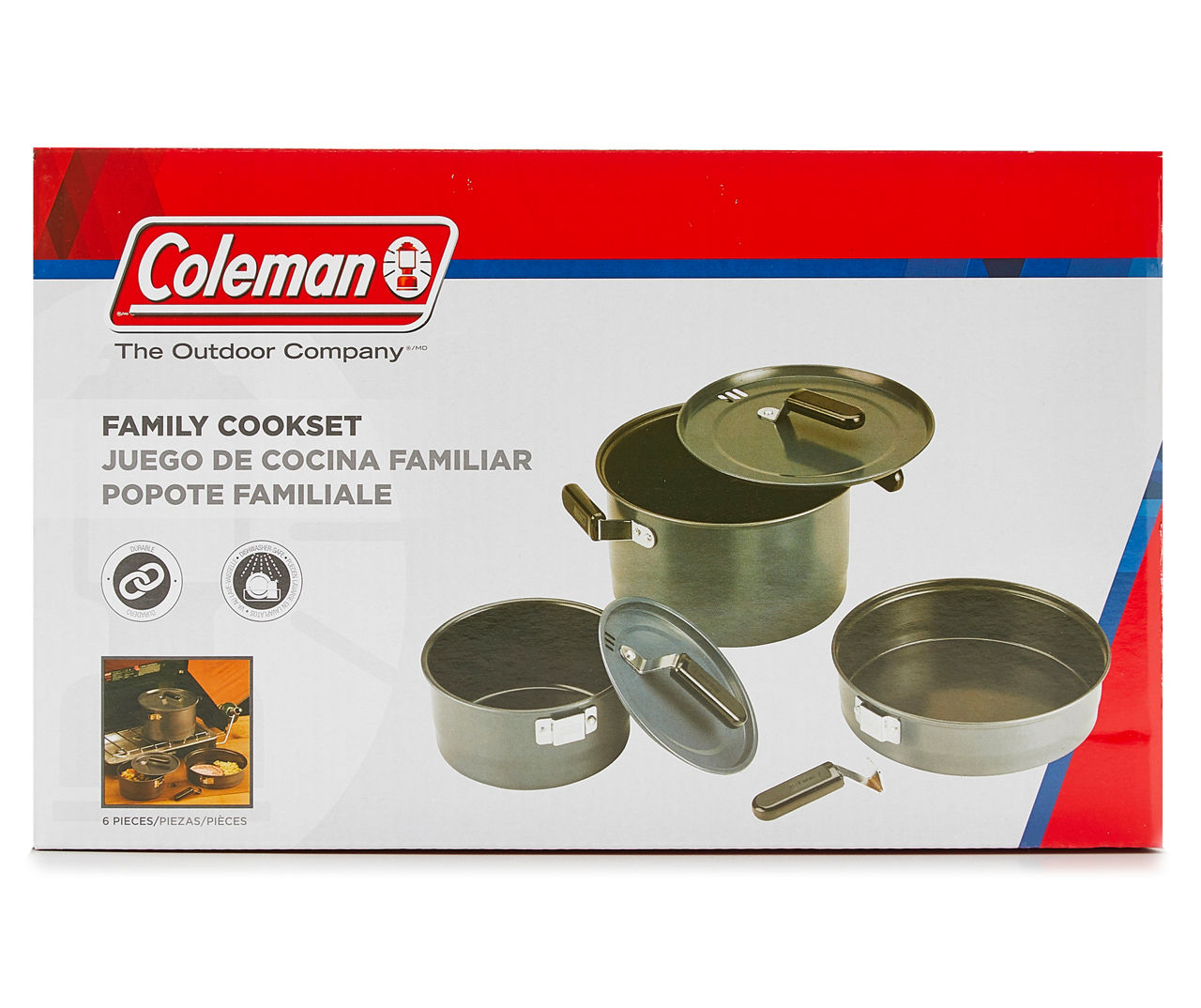 Coleman 6-Piece Family Cookset