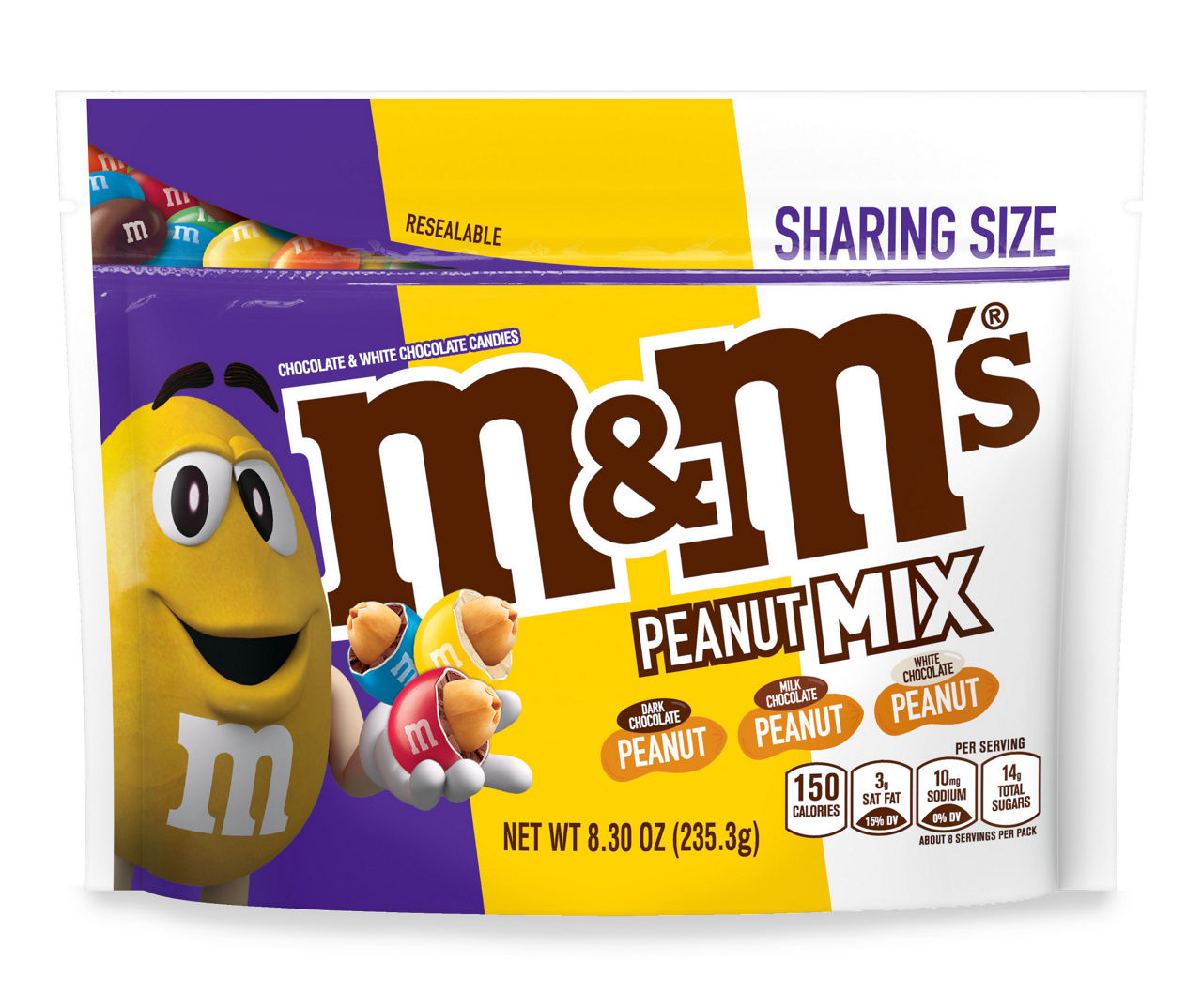 big bag of m&ms peanut