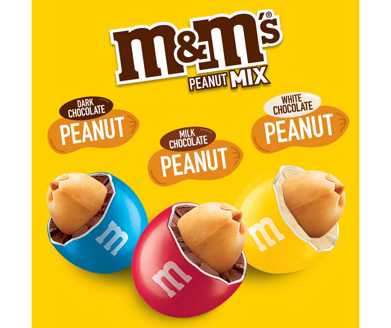 M&M's Dark Chocolate Peanut Candies - 10.1 oz bag