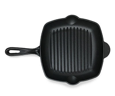 11" Cast Iron Square Grill Pan
