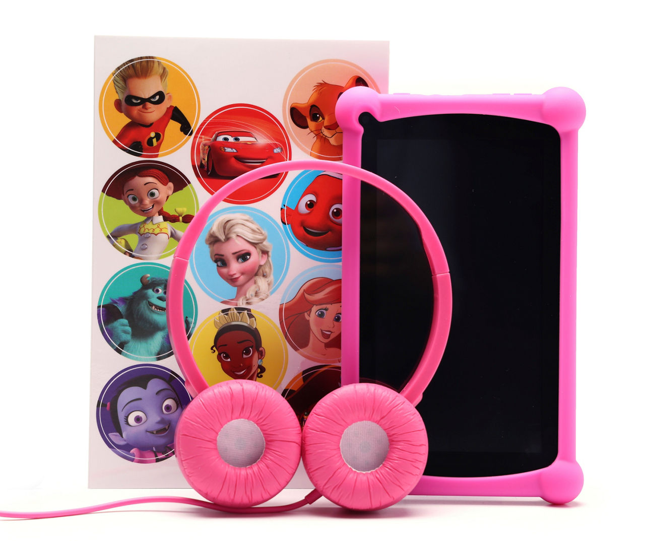 Pink Disney Edition Tablet & Headphones