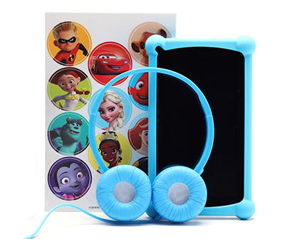 Blue Disney Edition Tablet & Headphones