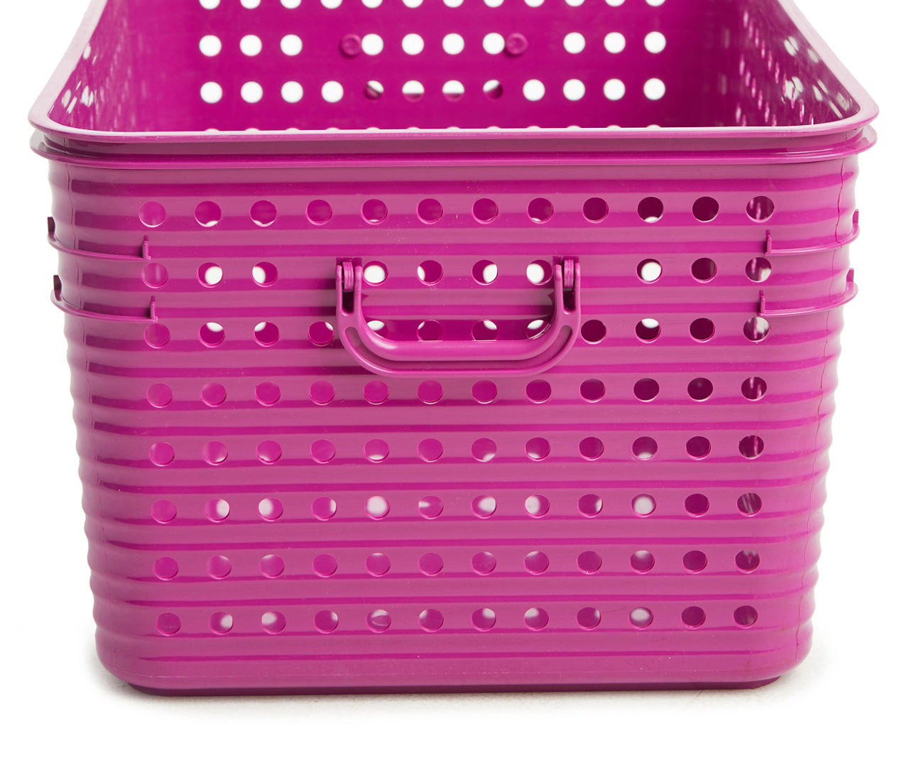 Small Lilac Dot Storage Basket