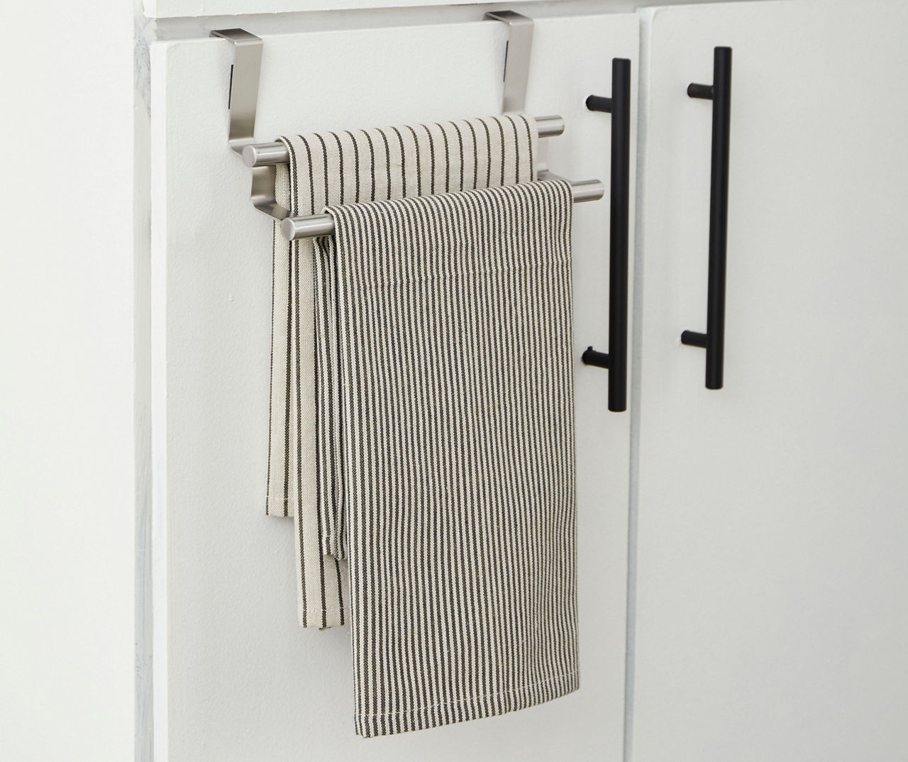 Evelots Over Cabinet Towel Bar Holders-Assorted Styles and Quantities