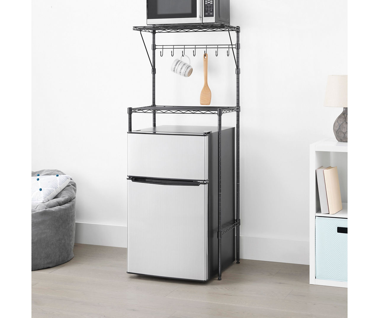 Supreme 2-Tier Over-The-Fridge Storage Shelf