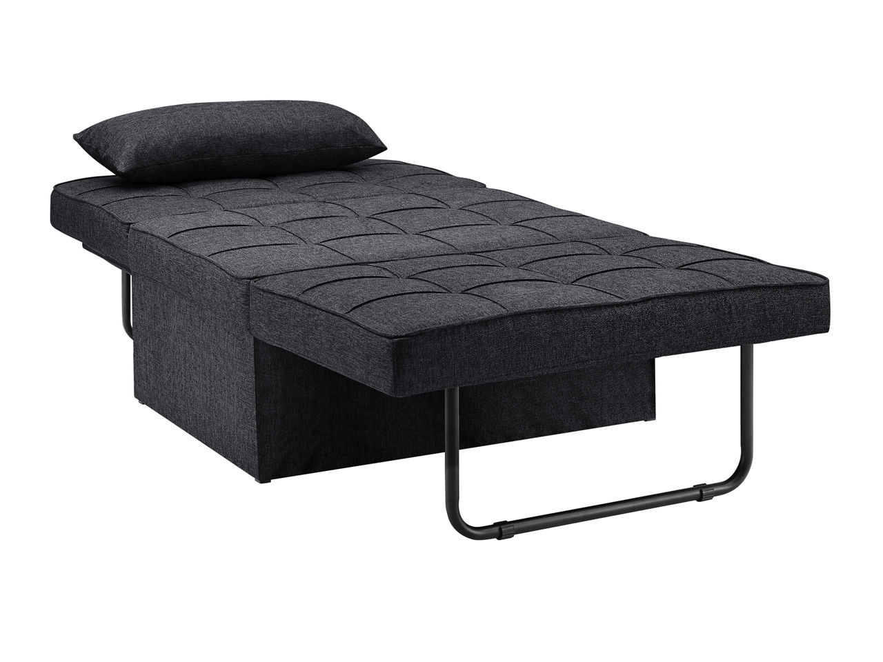 Fonkeling Bezienswaardigheden bekijken zien Serta Charcoal Gray Metro Otto-Kobe 5-In-1 Ottoman Sleeper | Big Lots