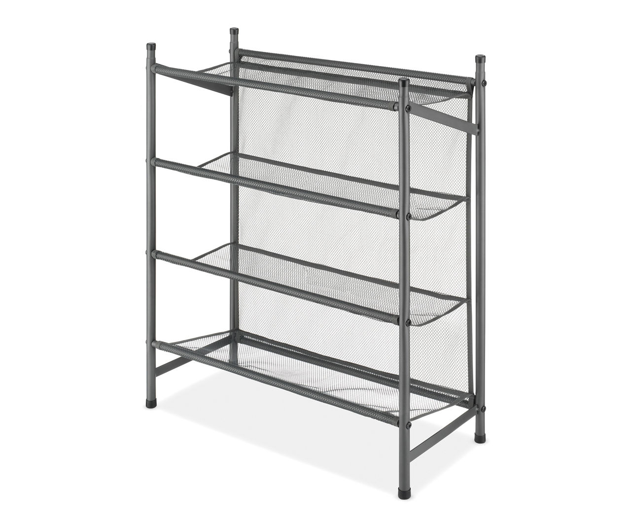 Home Expressions 4-Shelf Shoe Rack, Color: Grey - JCPenney