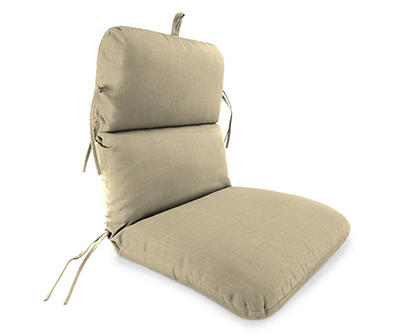 Sand Tan High Back Outdoor Chair Cushion