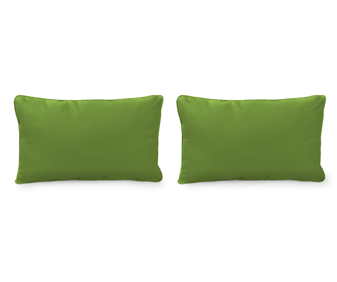 Green outdoor lumbar online pillows