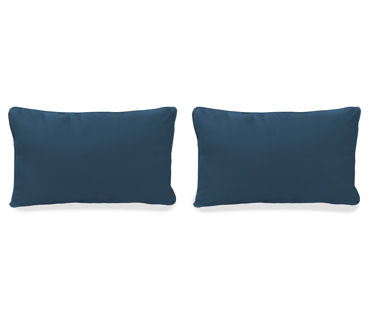 Blue outdoor lumbar pillows sale