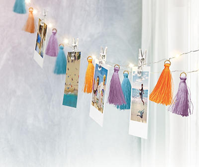 Tassel String Light with Photo Clips