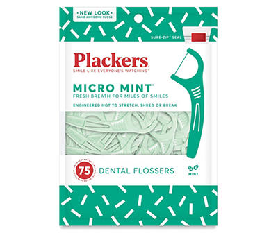 Mint Dental Flossers, 75-Count