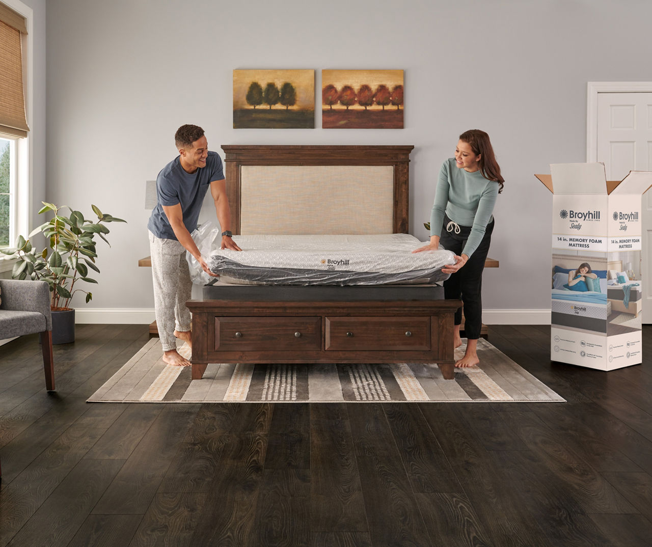 Broyhill by on sale sealy mattress