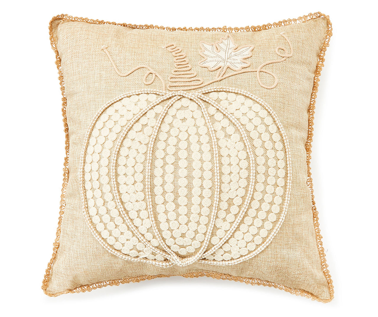 Pier 1 pumpkin outlet pillow