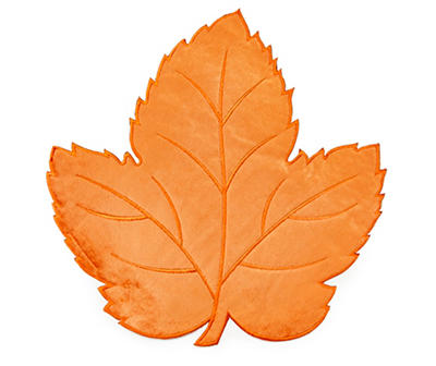 Orange Leaf Placemat