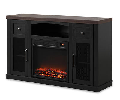 FIREPLC 54IN CONSOLE BLACK 2TO