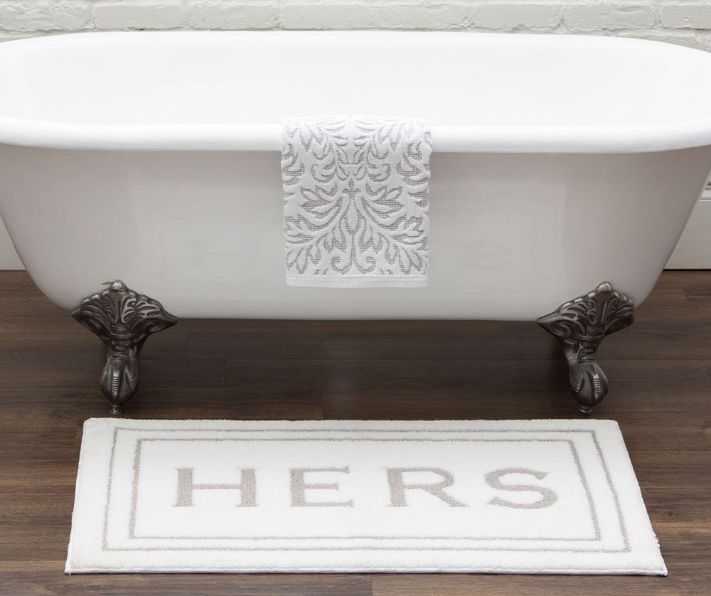 40in x 24in Mohawk - Hers Flint Knitted Bath Rug