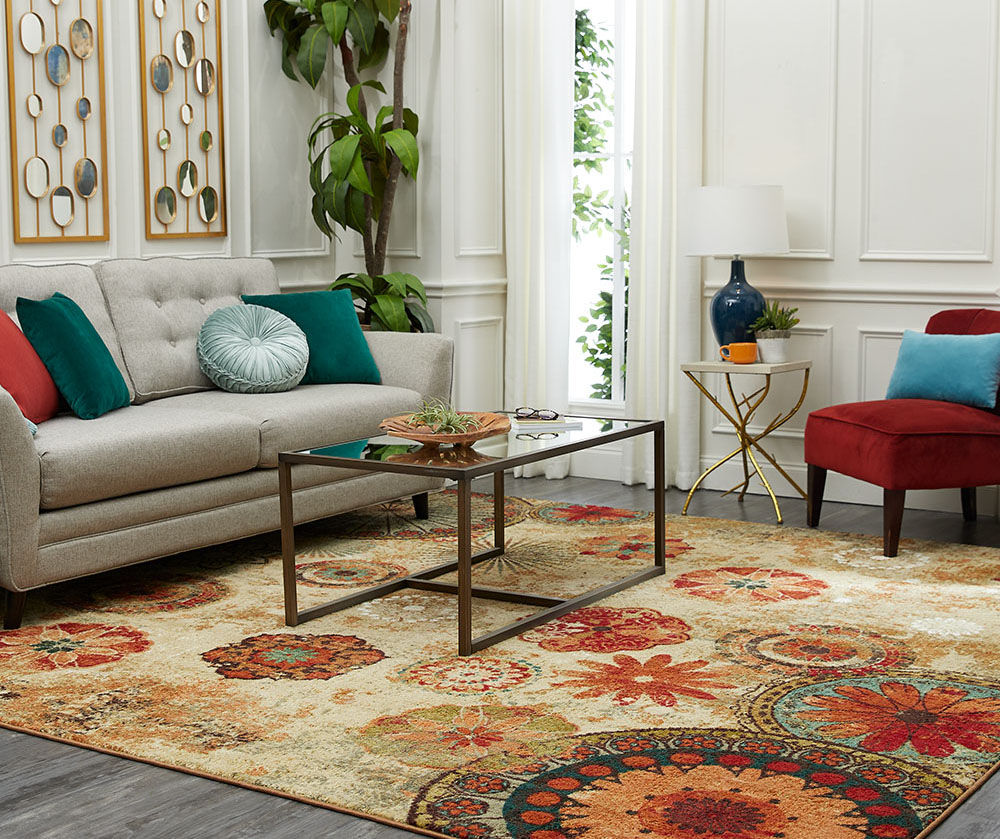 Caravan Medallion Area Rug, (7'6" x 10')