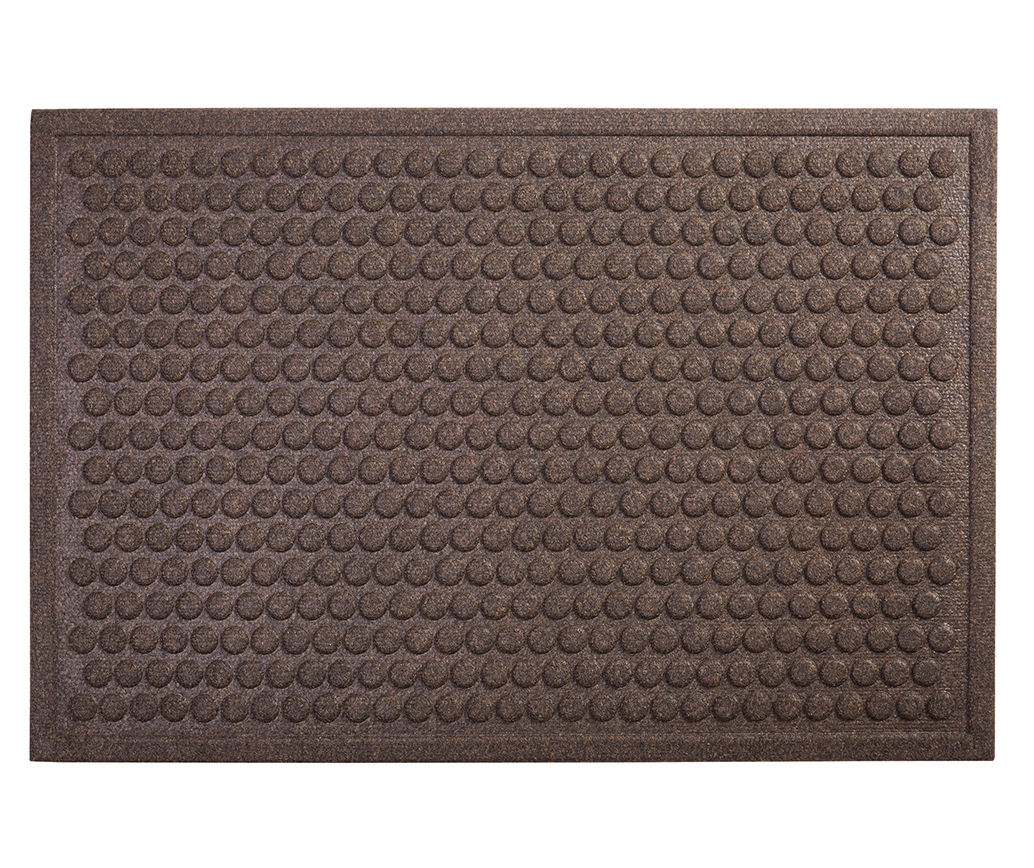 Impressions Dots Chocolate Outdoor Doormat, (3' x 4')