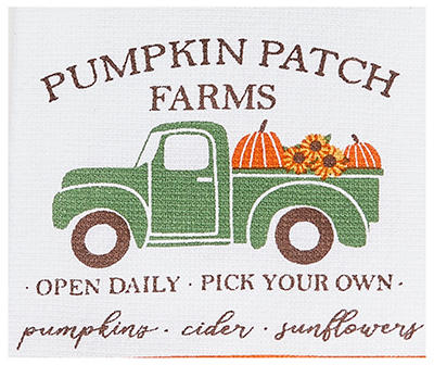 "Pumpkin Patch Farms" Kitchen Towels, 2-Pack