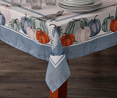 Pumpkin Fabric Tablecloth, (52