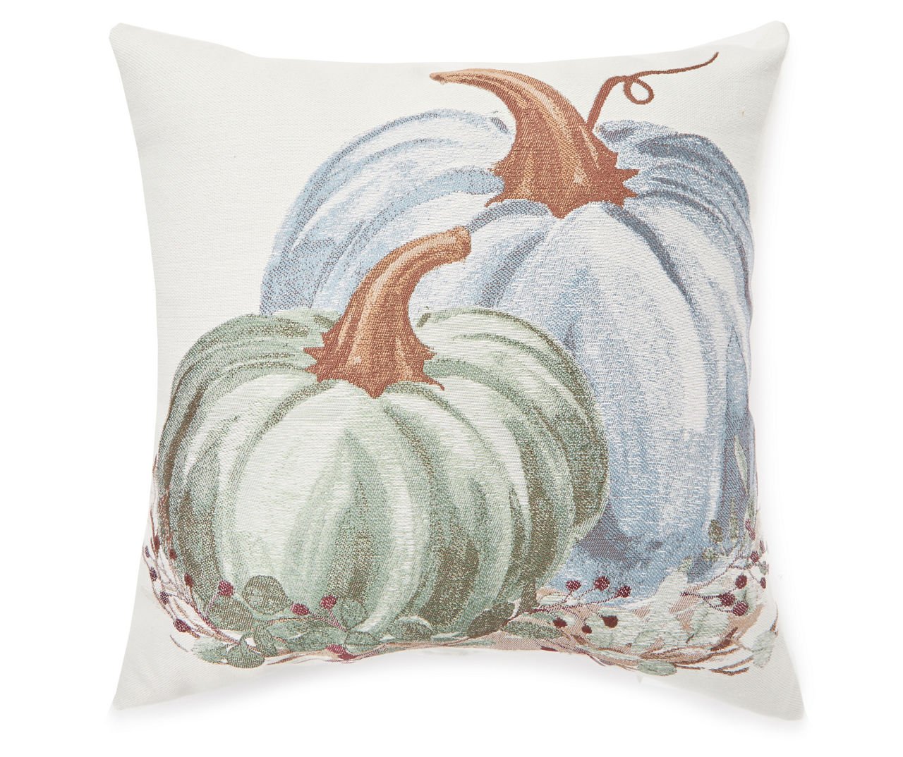 Watercolor Pumpkin Throw Pillow