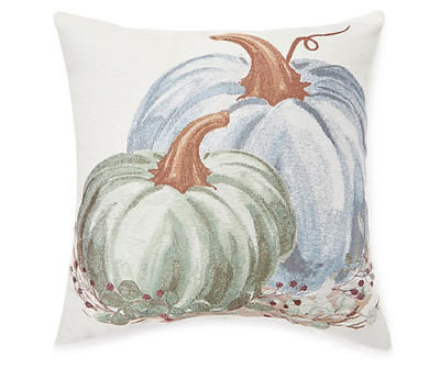 Watercolor Pumpkin Throw Pillow