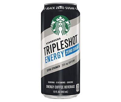 Tripleshot Zero Sugar Energy Coffee Drink, 15 Oz.