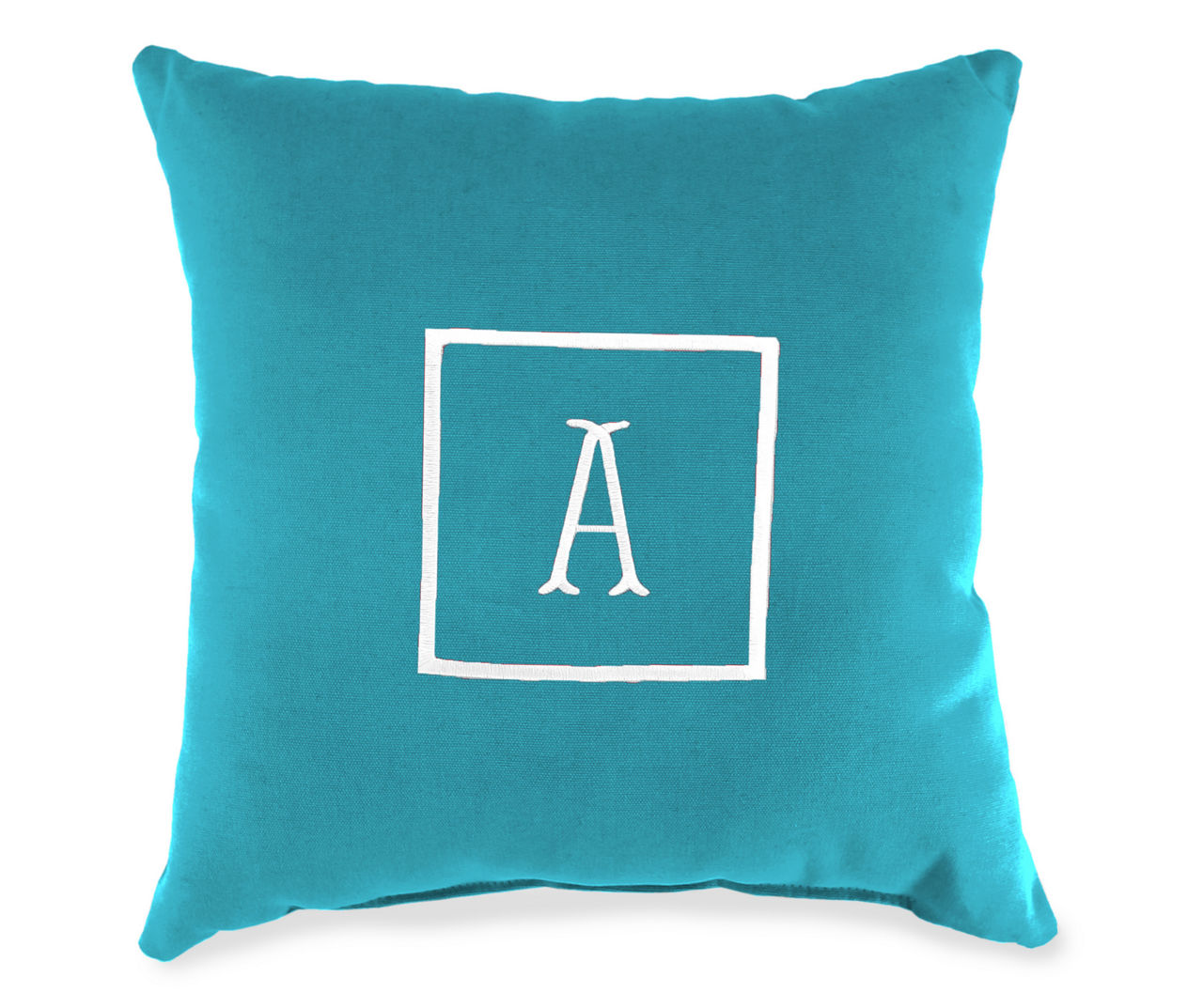 "A" Monogram Indoor/Outdoor Throw Pillow Big Lots