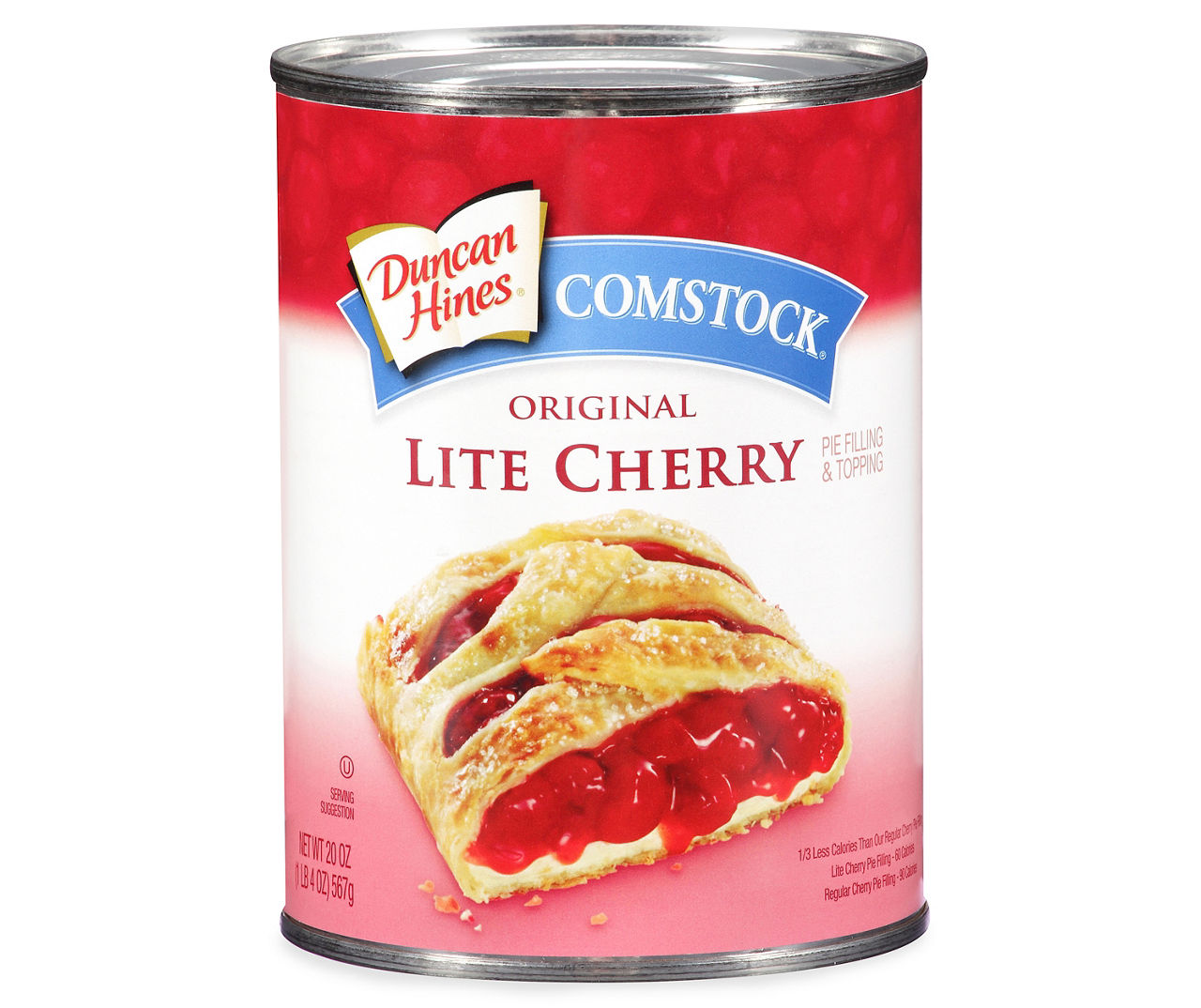 Comstock Original Lite Cherry Filling, 20 Oz.