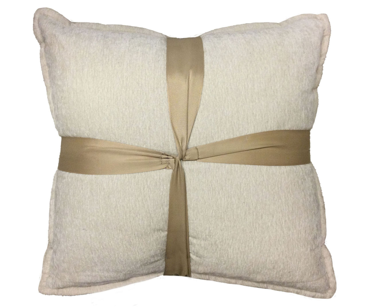 Posh Box Ivory Solid Ivory Large Throw Pillow With Insert – LOOMLAN