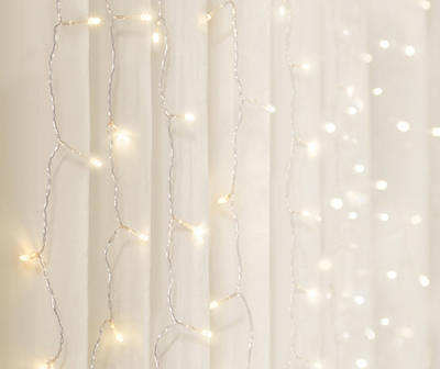 Warm White LED Curtain Lights