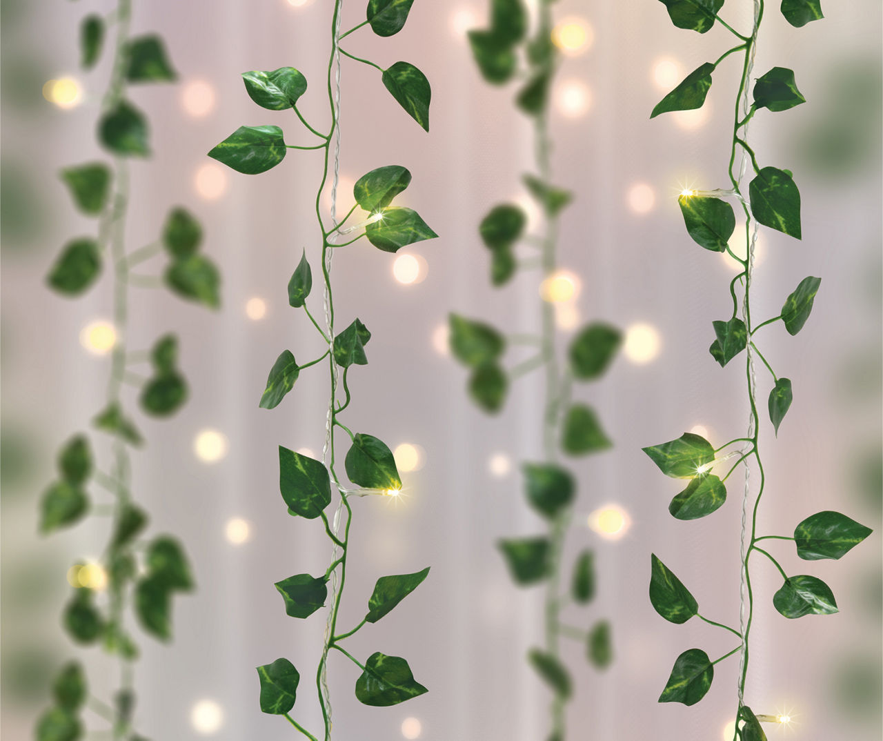 Real Living Vines LED Curtain Lights | Big Lots