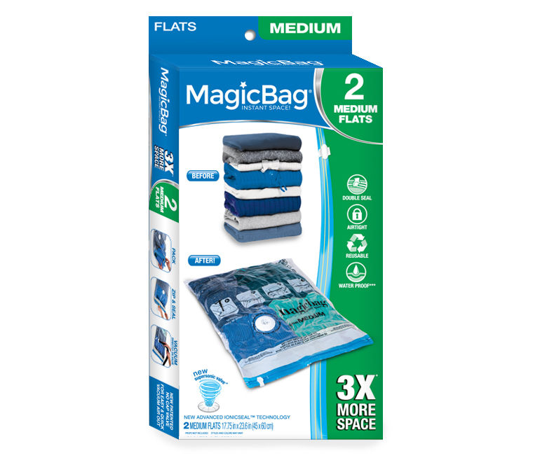  Smart Design MagicBag Cube Vacuum Storage Bags – Extra