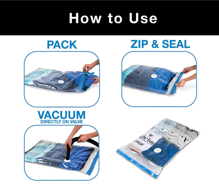 Vacuum Seal Bags For Traveling, Space Saving Review