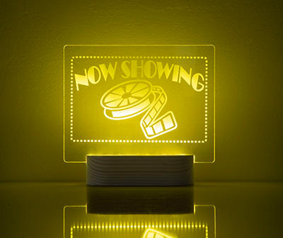 "Now Showing" Acrylic LED Light